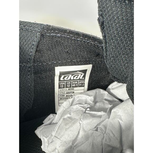 Lakai Griffin Skate Shoes Men’s Size 13 Charcoal/Nile Suede New in Box - Picture 8 of 10